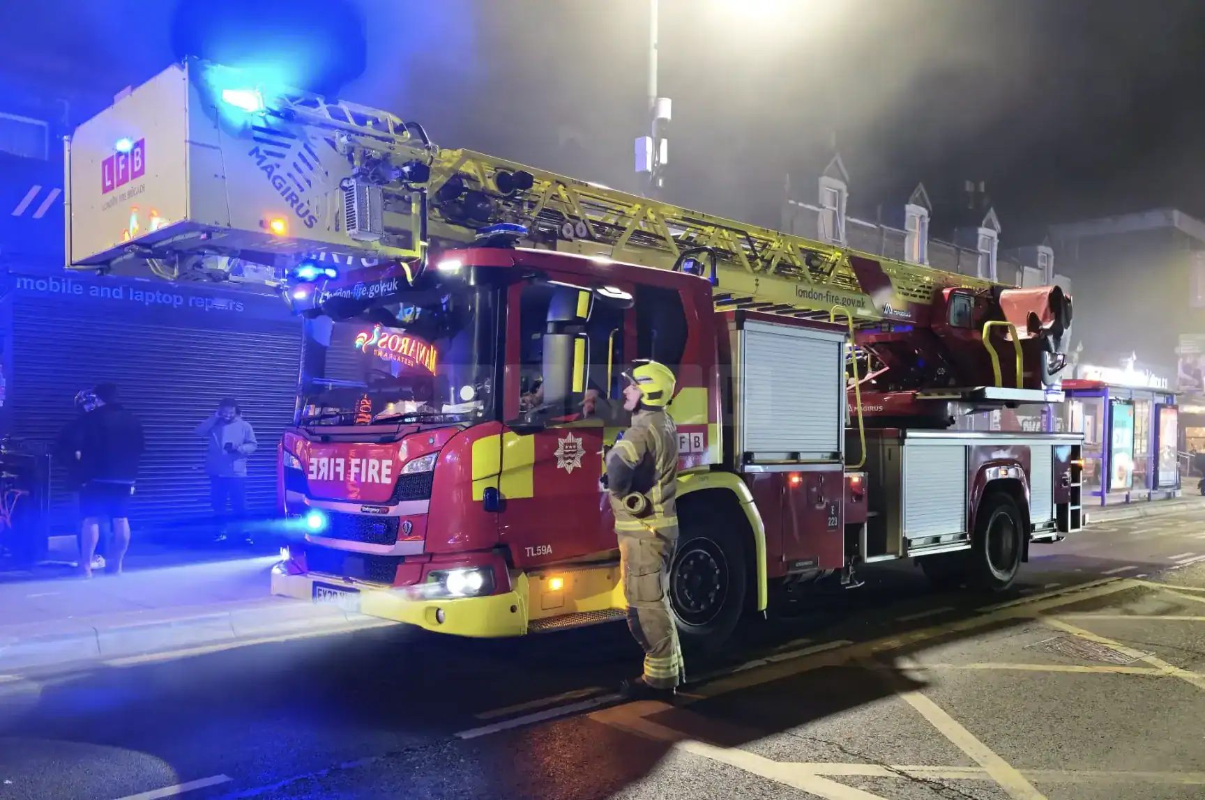 Major Fire in Ilford Triggers Massive Emergency Response