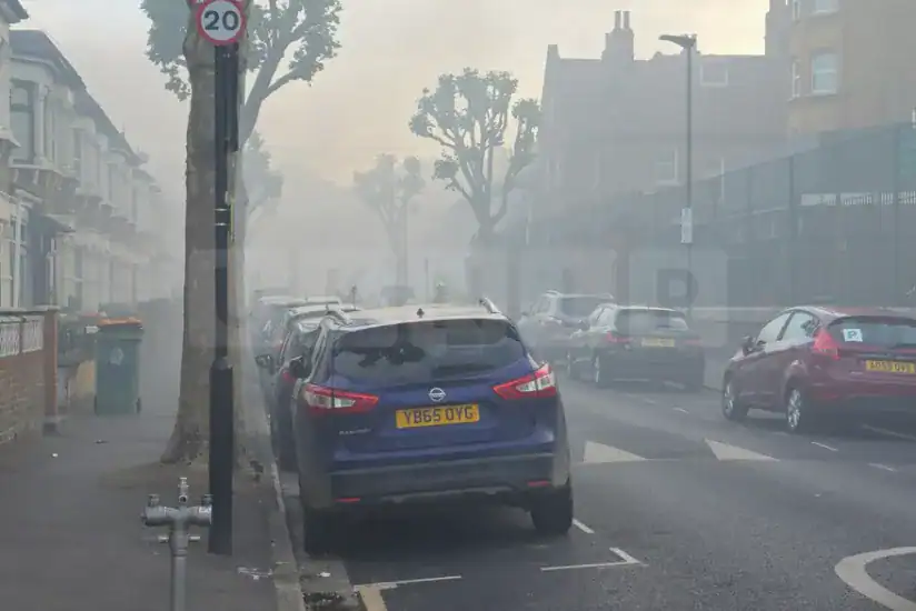 Ten-Pump Fire Erupts at Eat More Plaza in East Ham