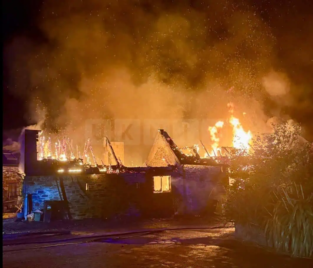 Major Blaze Destroys Homes in Launceston as Firefighters Battle Overnight Inferno