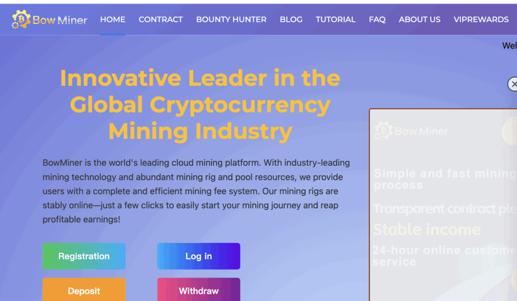Bitcoin Hits $100,000? Be Cautious of AI Cloud Mining Scams Like Bow Miner