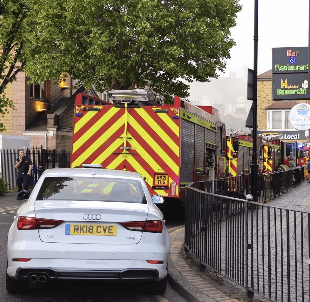 Blaze Declared Major Incident in East Ham