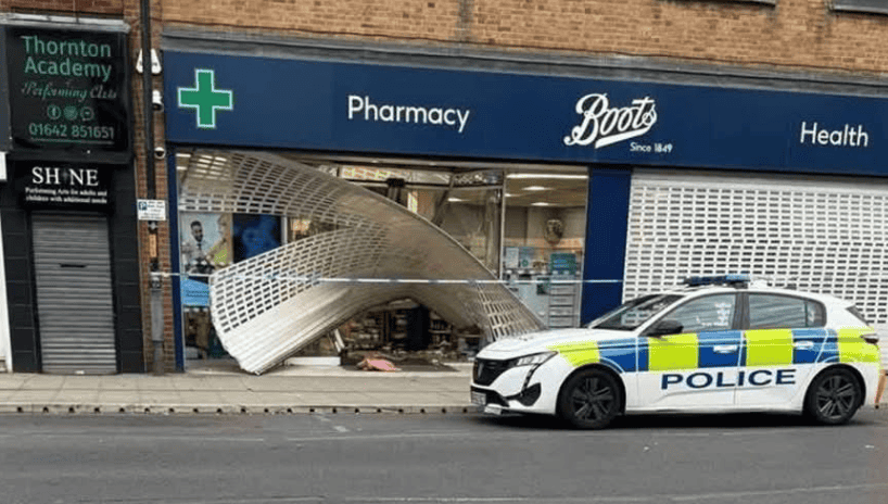 Boots Store in Linthorpe Village Closed After Overnight Ram-Raid