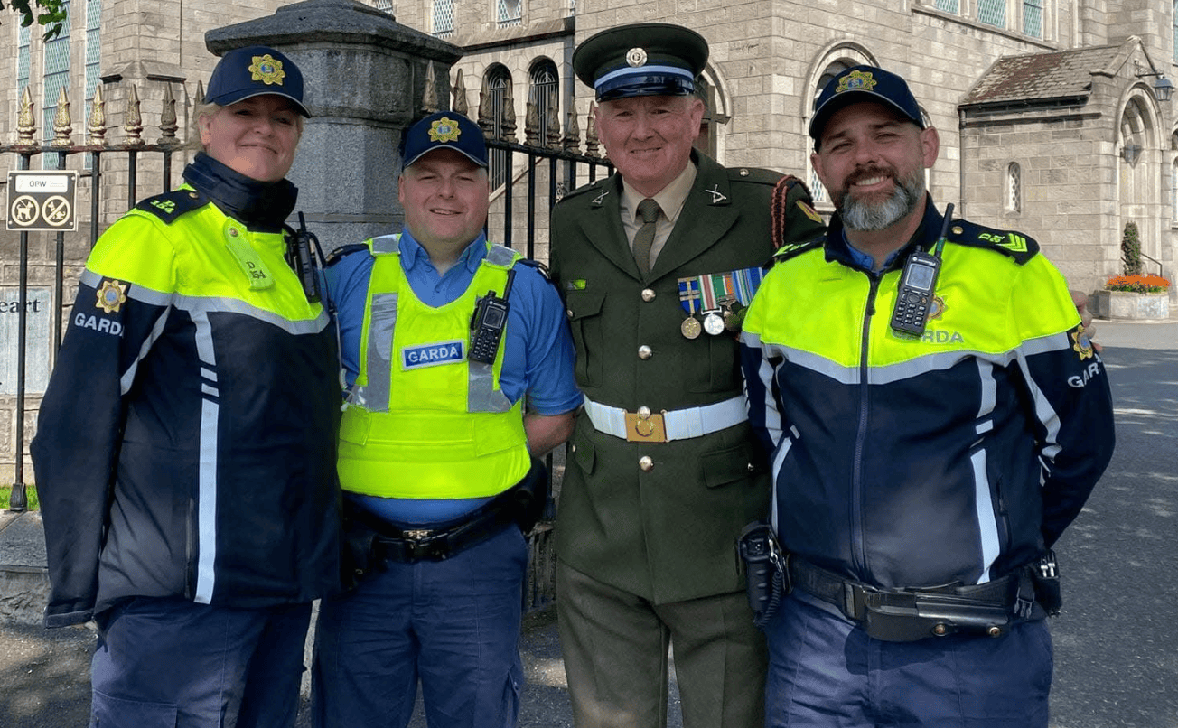 Bridewell Gardaí Attend 1916 Leaders Commemoration at Arbour Hill