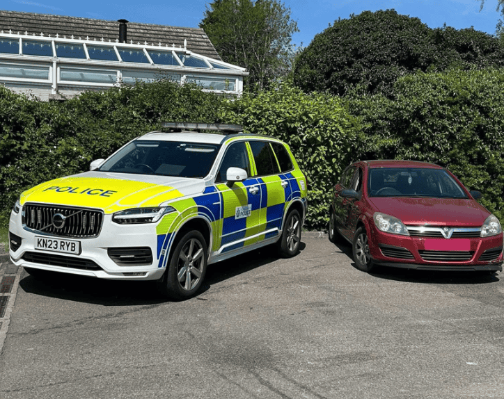 Driver Caught on A45 with Revoked Licence and Untaxed Car Seized by Police