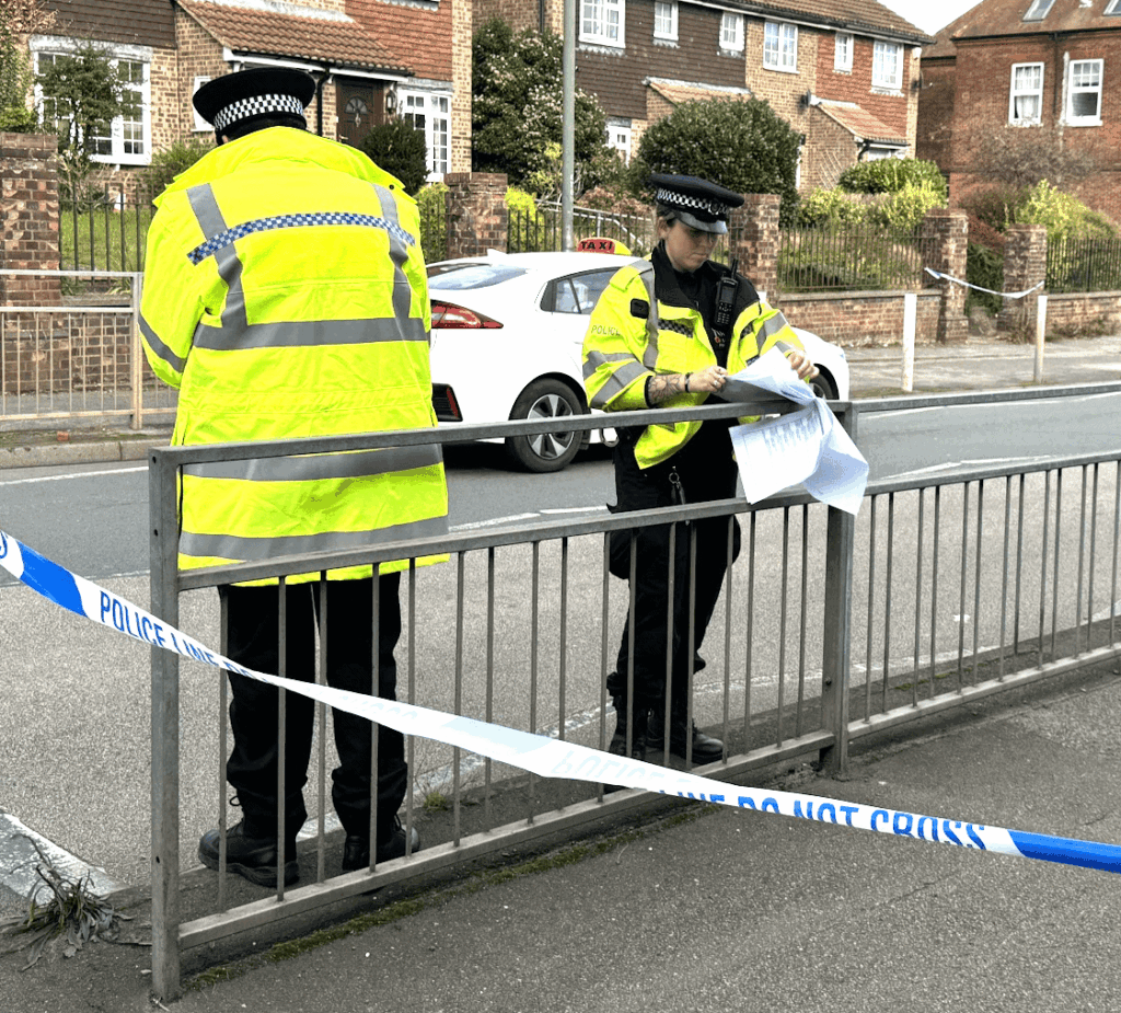 Elderly Woman in Critical Condition After Maidstone Van Collision