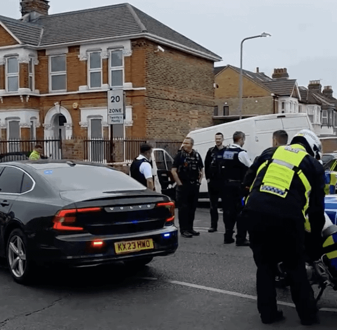 Ilford Car Chase: Stolen Vehicle Rams Police and Crashes Into Cars Before Arrest