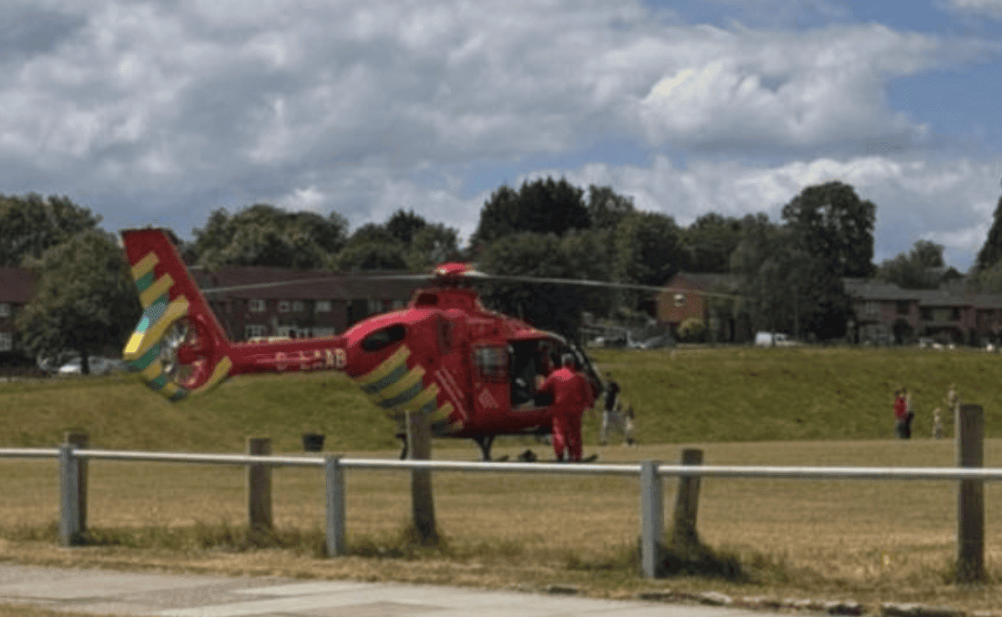 Leesons Hill Orpington Police Incident: Road Closures and Air Ambulance Response
