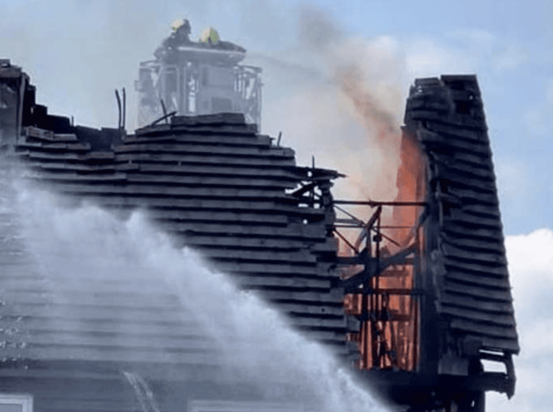 Major Fire Breaks Out on Nursery Grove in Gravesend