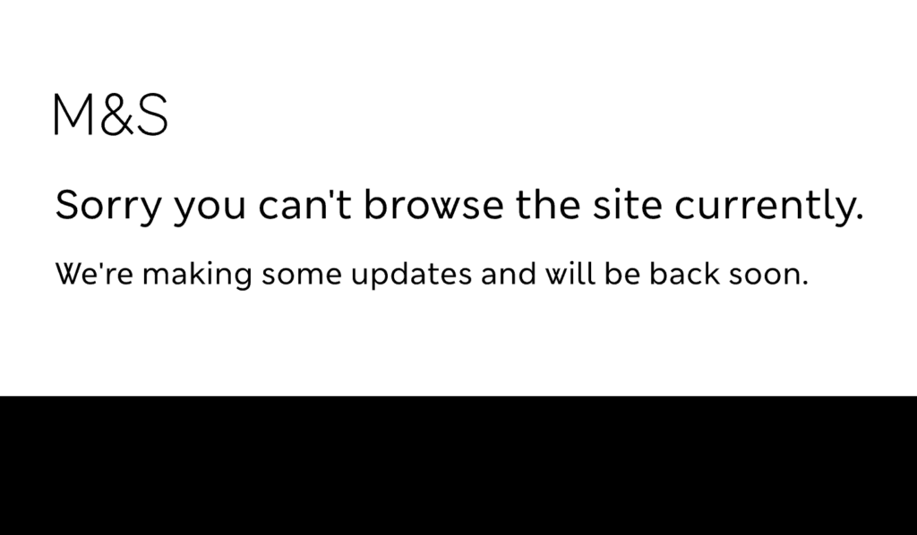M&S Website Down Amid Cyber Attack Fallout, £300m Recovery Underway