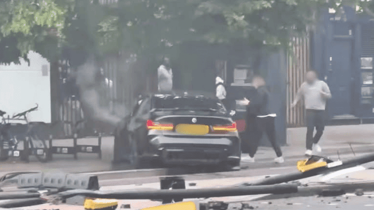 Two Injured in Serious Crash on Mile End Road as Air Ambulance Responds