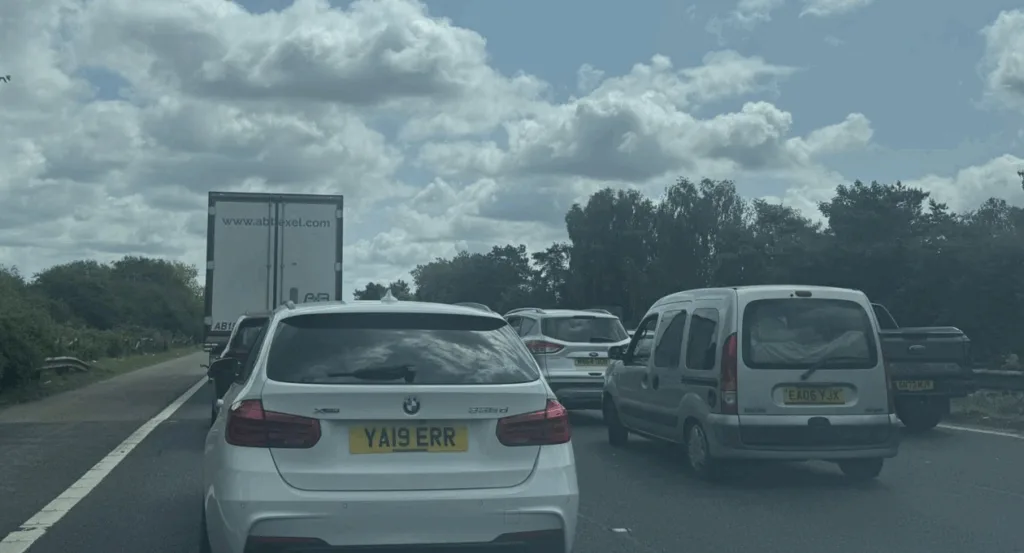 M20 in Kent Closed in Both Directions Due to Police Incident Near Ashford