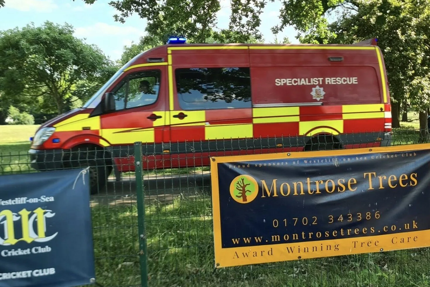 Five Children Injured After Tree Falls in Chalkwell Park, Essex