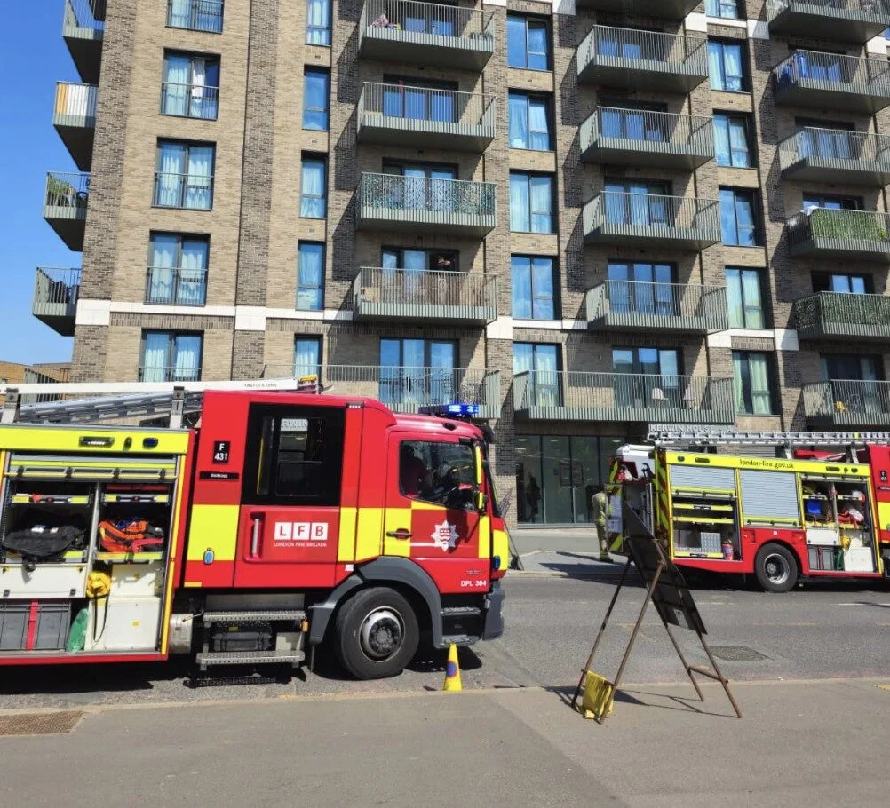 Firefighters Scrambled to Dagenham Flat Blaze at Kerwin House