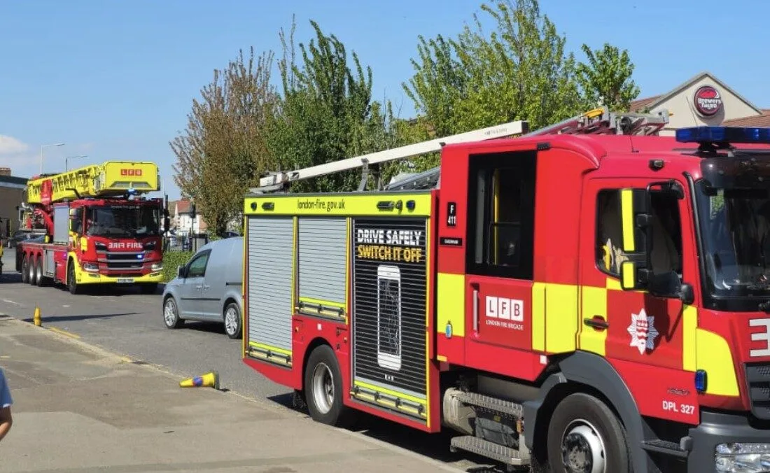 Firefighters Scrambled to Dagenham Flat Blaze at Kerwin House