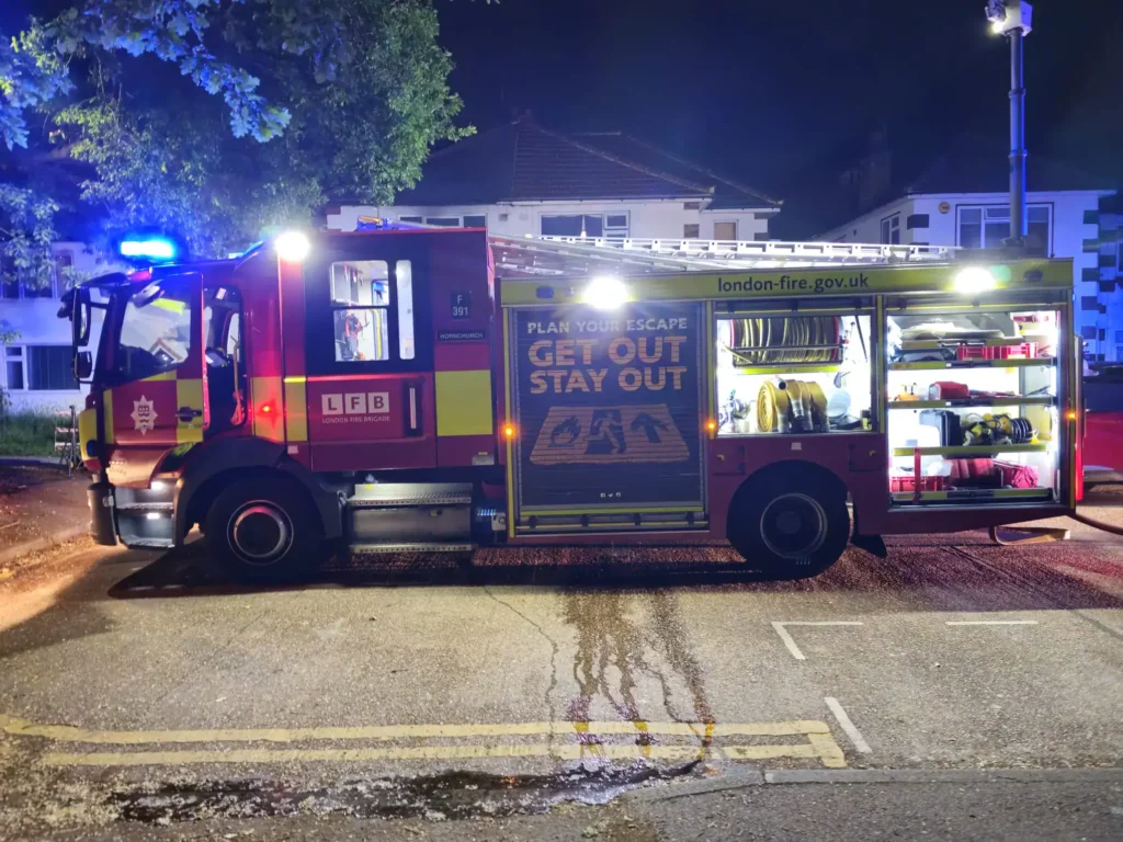 Person Rushed to Hospital After Bedroom Fire in Hornchurch
