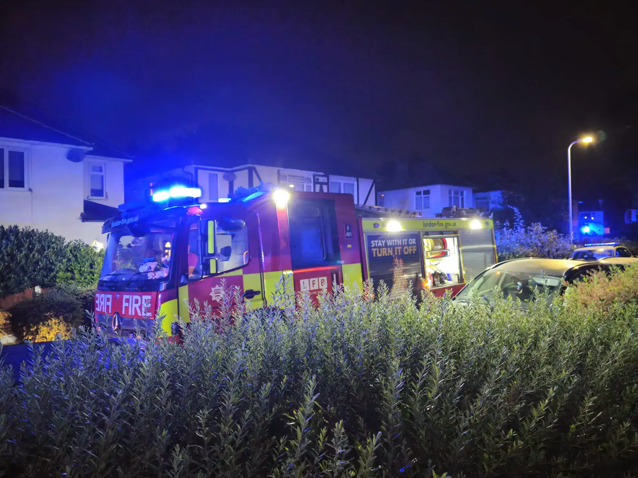 Person Rushed to Hospital After Bedroom Fire in Hornchurch
