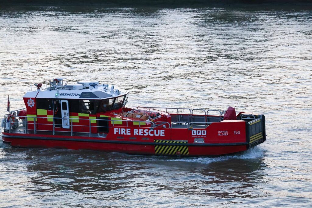 Drone and Fire Boats Deployed in Major Thames Search in London