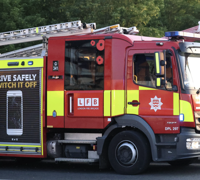 Emergency Services at Wandsworth Bridge After Man Spotted in Dangerous Position