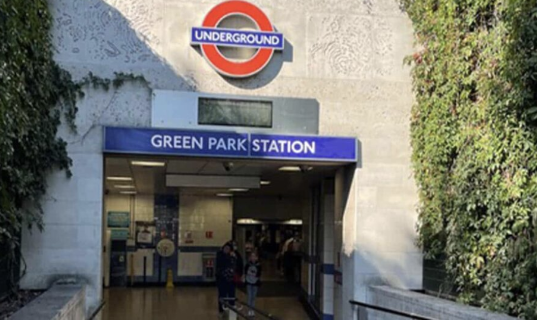 Emergency Services Respond to Person Under Train at Green Park Underground Station