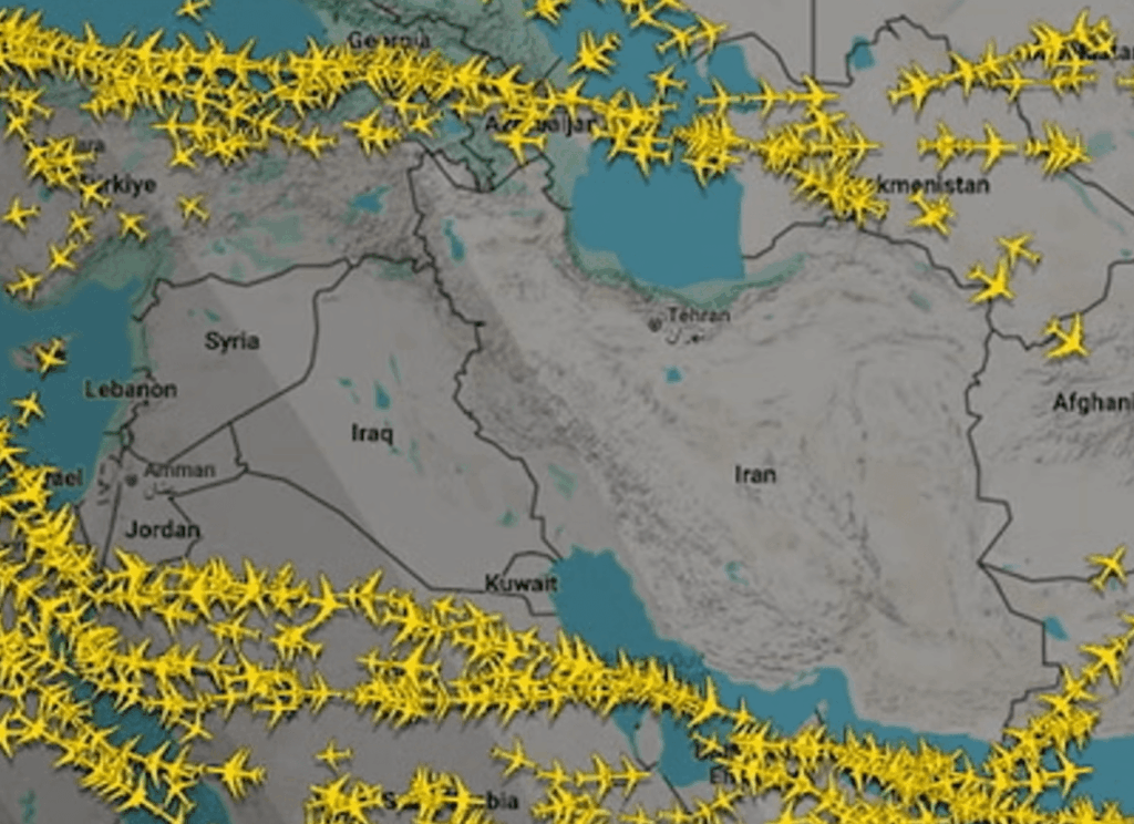 Iraq and Kuwait Close Airspace Amid Fears of Wider Iran–U.S. Conflict