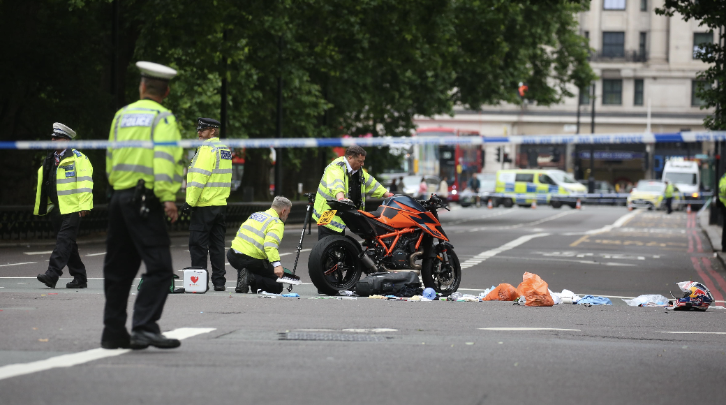 Park Lane Crash: Motorcyclist Fights for Life After Collision With Van in Westminster