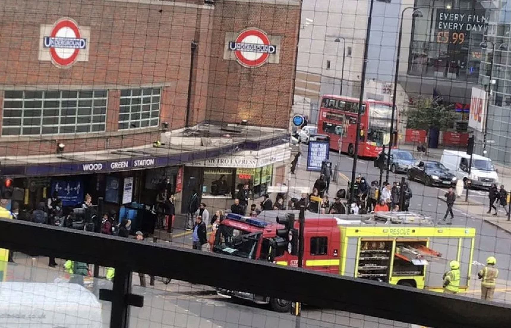 Person Hit by Train at Wood Green Underground Station – Emergency Services Respond