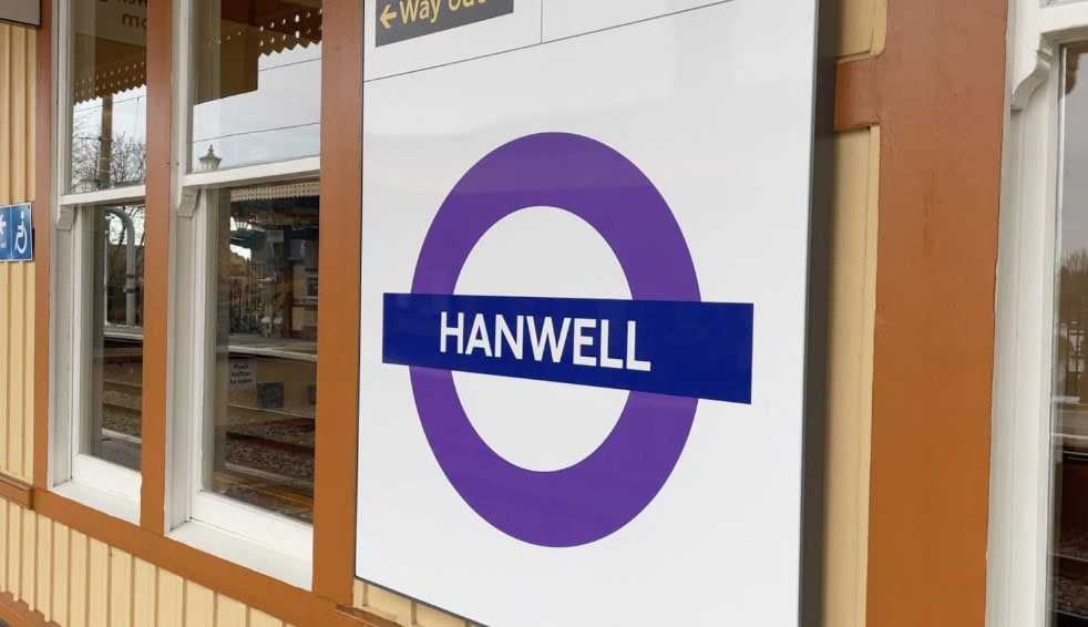 Person Struck by Train at Hanwell Railway Station – Emergency Services at Scene