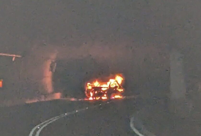 Vehicle Fire in Ramsgate Prompts Emergency Response – One Person Treated by Ambulance Crew