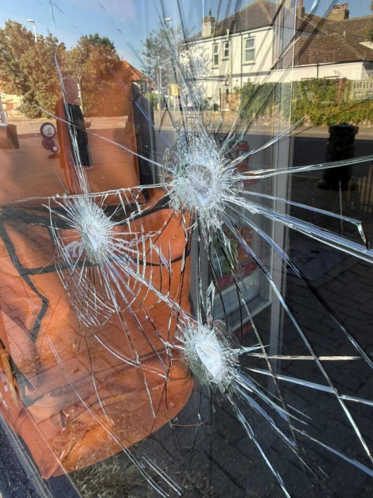 Worthing Burger Shop Puts Up £1,000 Reward After Windows Smashed