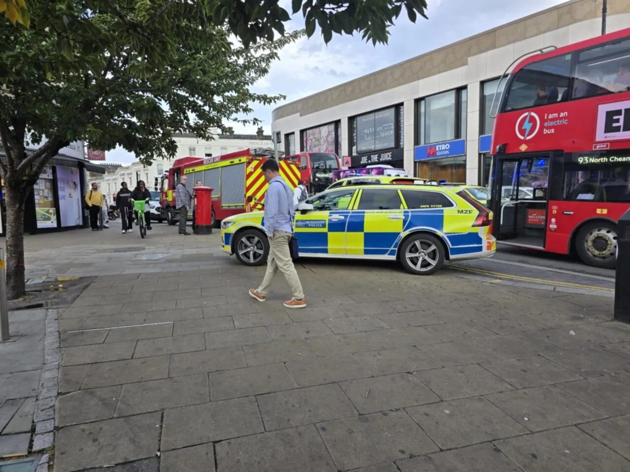 Passengers Evacuated After Person Hit by Train at Wimbledon Station