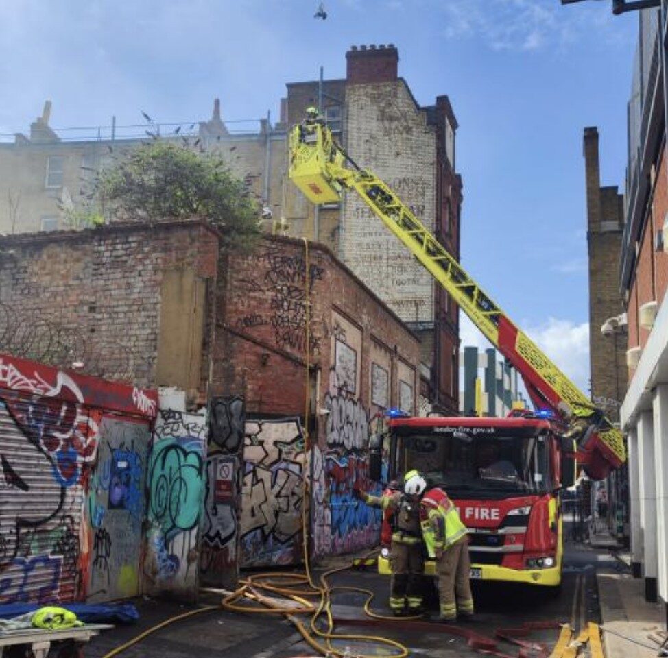 70 Firefighters Battle Blaze on Electric Avenue, Brixton – Station Closed and Public Urged to Avoid Area