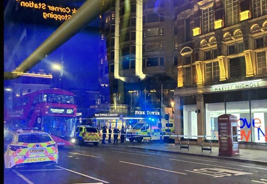 Man in His 30s Stabbed to Death Outside Luxury <a class=