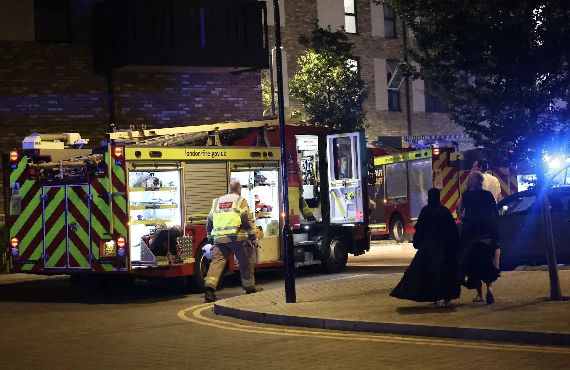 Firefighters Rush to 11th-Floor Blaze at Walthamstow Tower Block