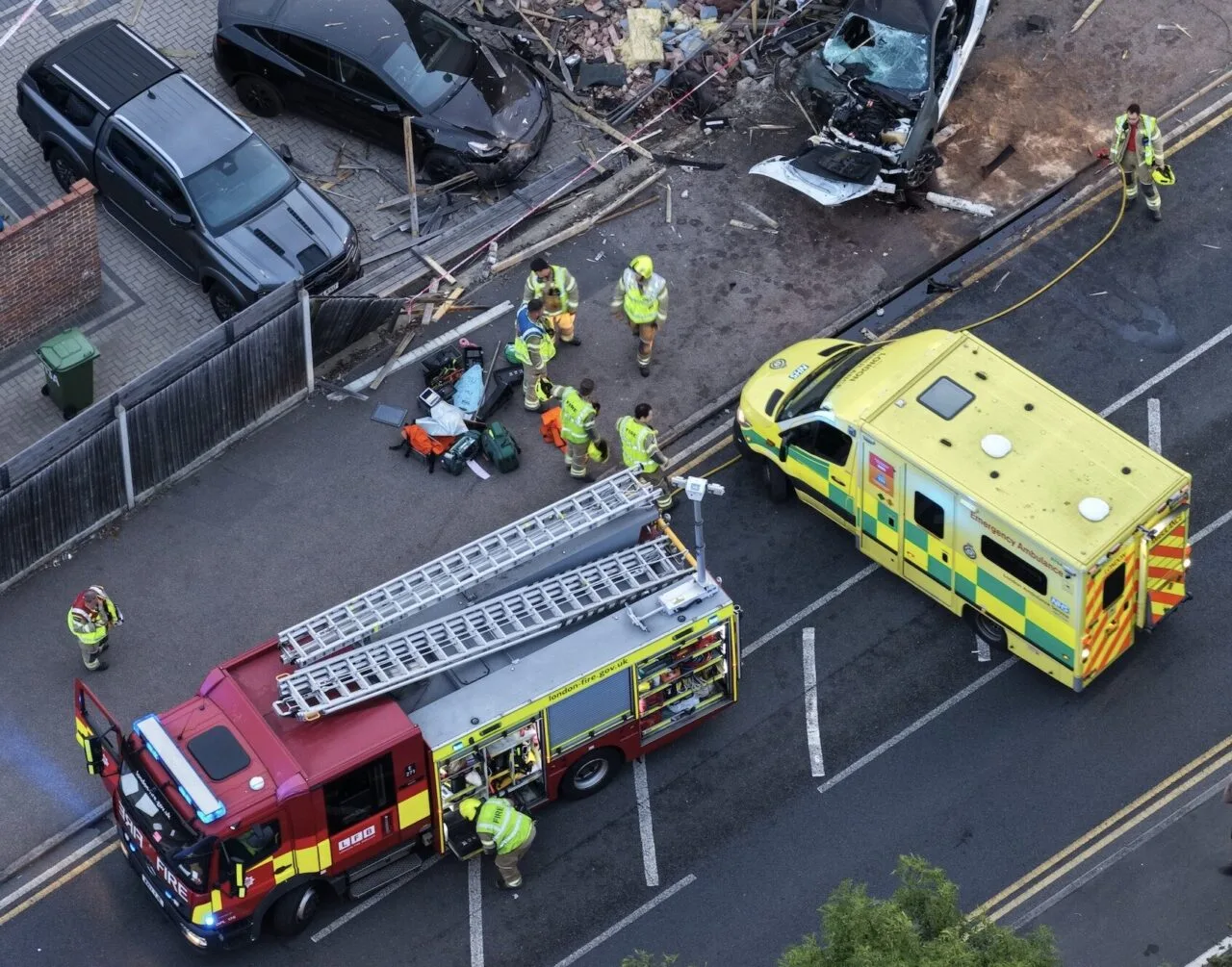 The car was going at least 100 Miles an hour Two Cut from Wreckage in Abbeywood Crash