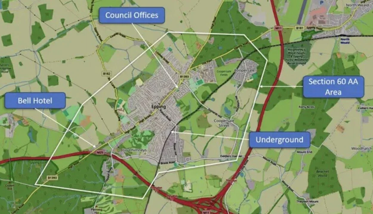 Anti-Migrant Protesters March on Epping Council Offices After Being Fenced in Outside Migrant Hotel