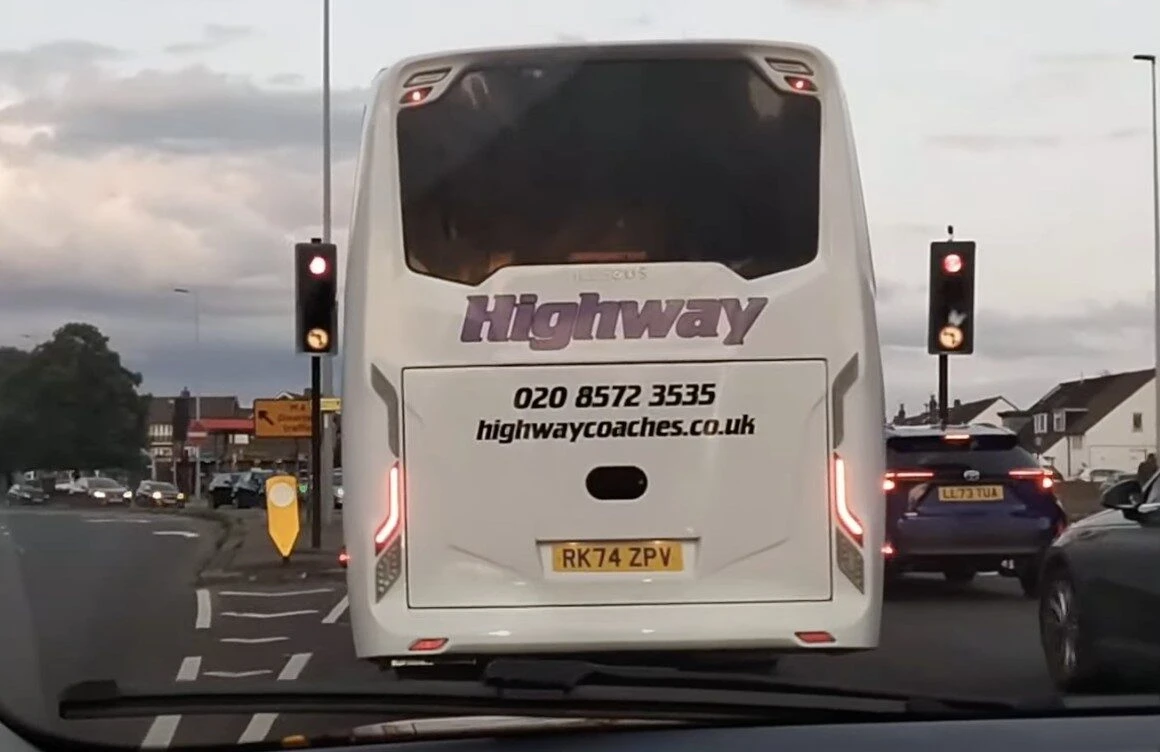 AJ Audits Left Red-Faced After Mistaking Work Coach for Migrant Bus in Bizarre M25 Blunder