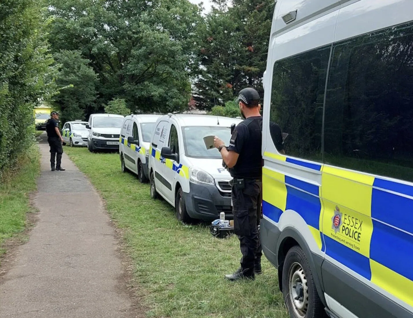 Police Investigating Report of Body Found in Caves at Hangman’s Wood, Grays