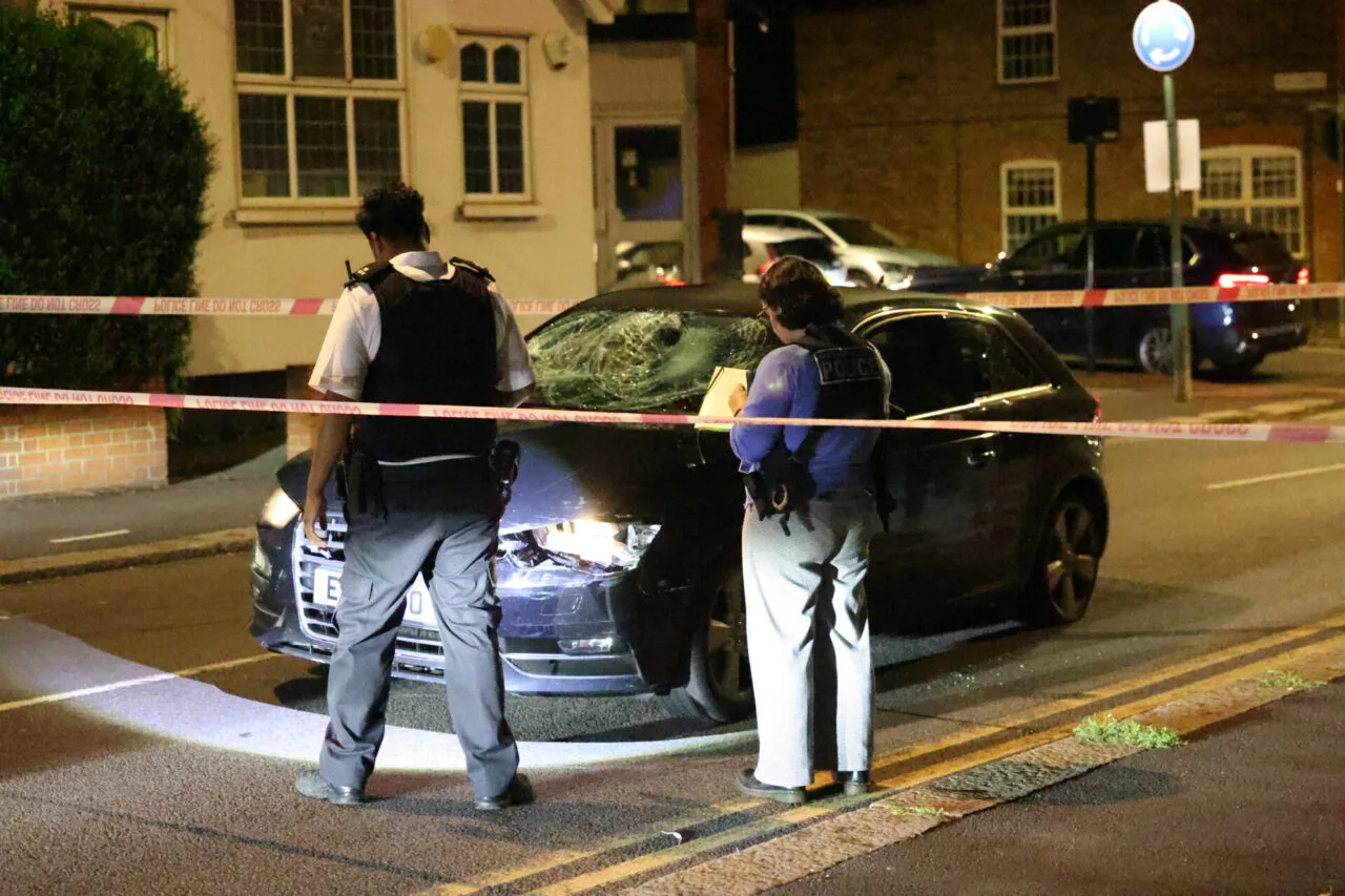 Police Launch Investigation After Audi A3 Smashed with Machete in Woodford Incident