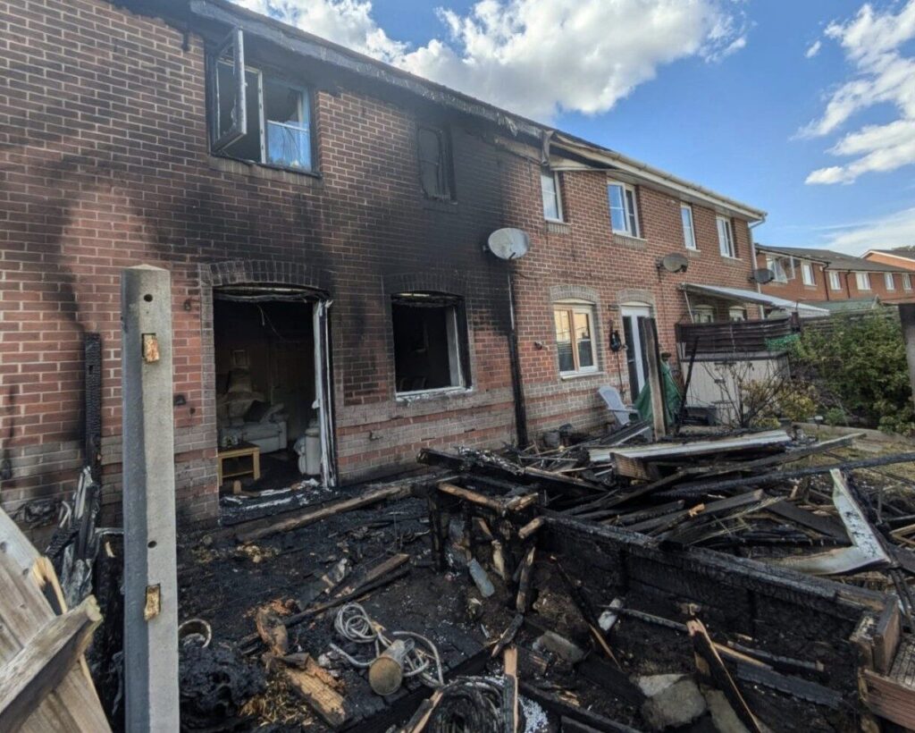 Sunlight Through Glass Object Sparks Blaze in Basingstoke Homes