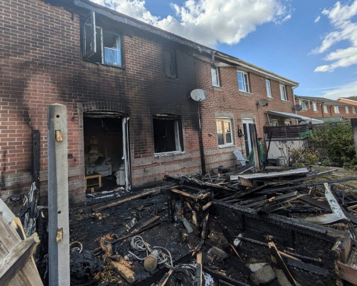 Sunlight Through Glass Object Sparks Blaze in Basingstoke Homes
