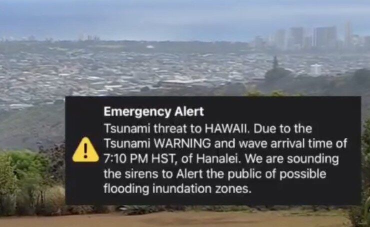 World’s biggest earthquake in 14 years triggers tsunami fears across Pacific and US West Coast
