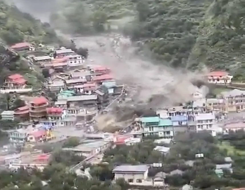 Multiple Dead, Dozens Missing After Cloudburst Triggers Devastating Flash Floods in Uttarkashi, India