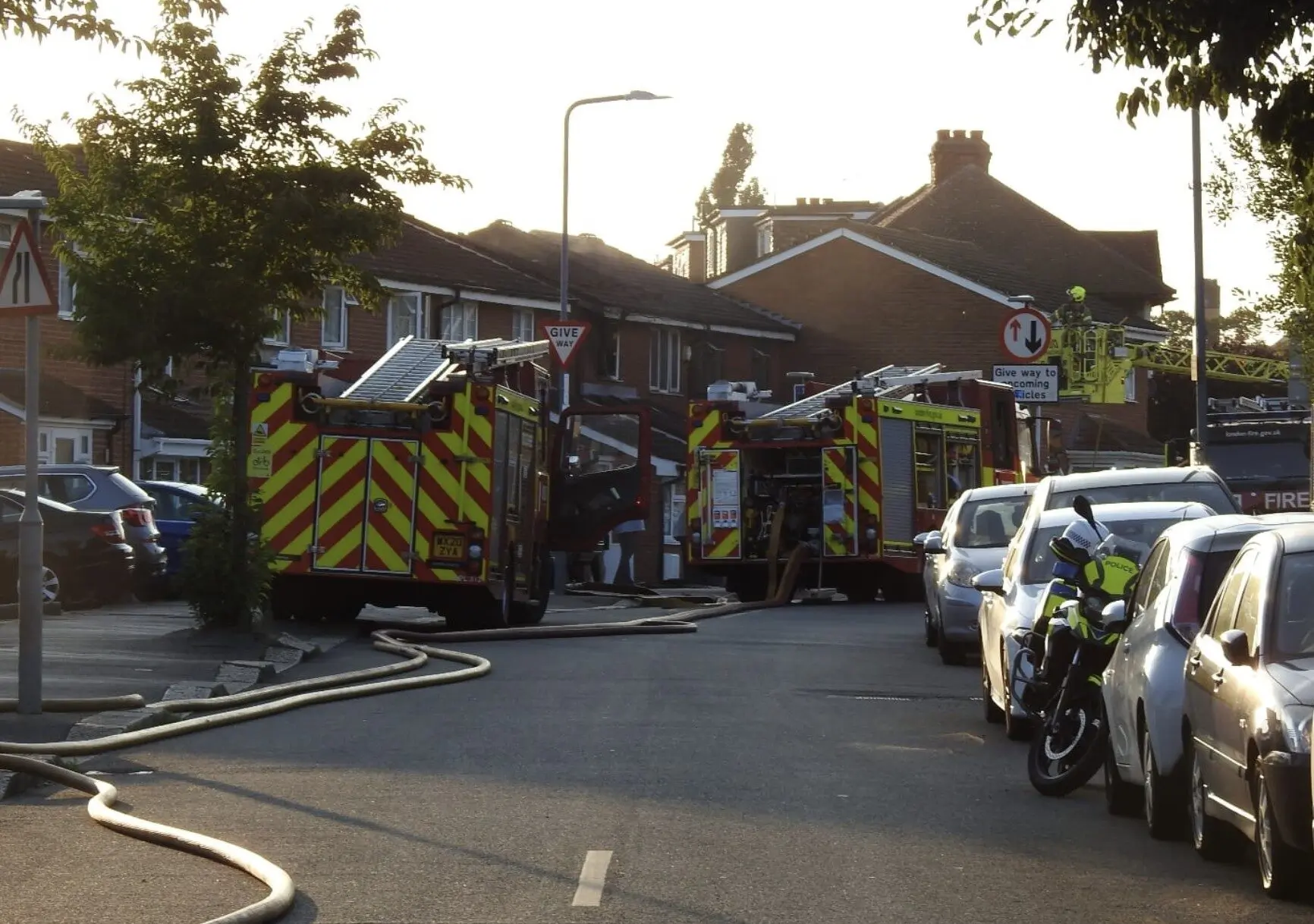 Major House Fire in Chadwell Heath Sees 60 Firefighters Battling Flames