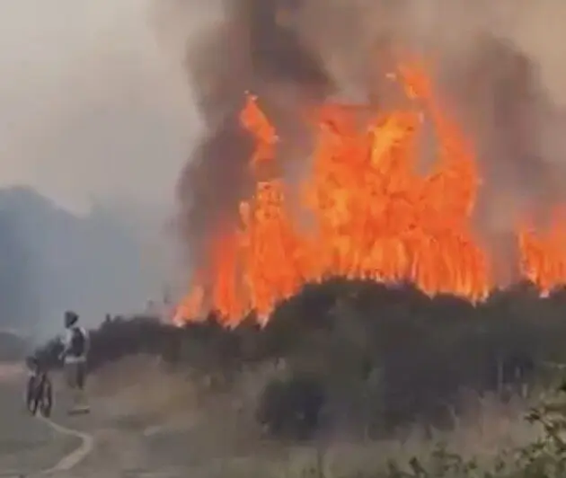 Major Fire Breaks Out on <a class=