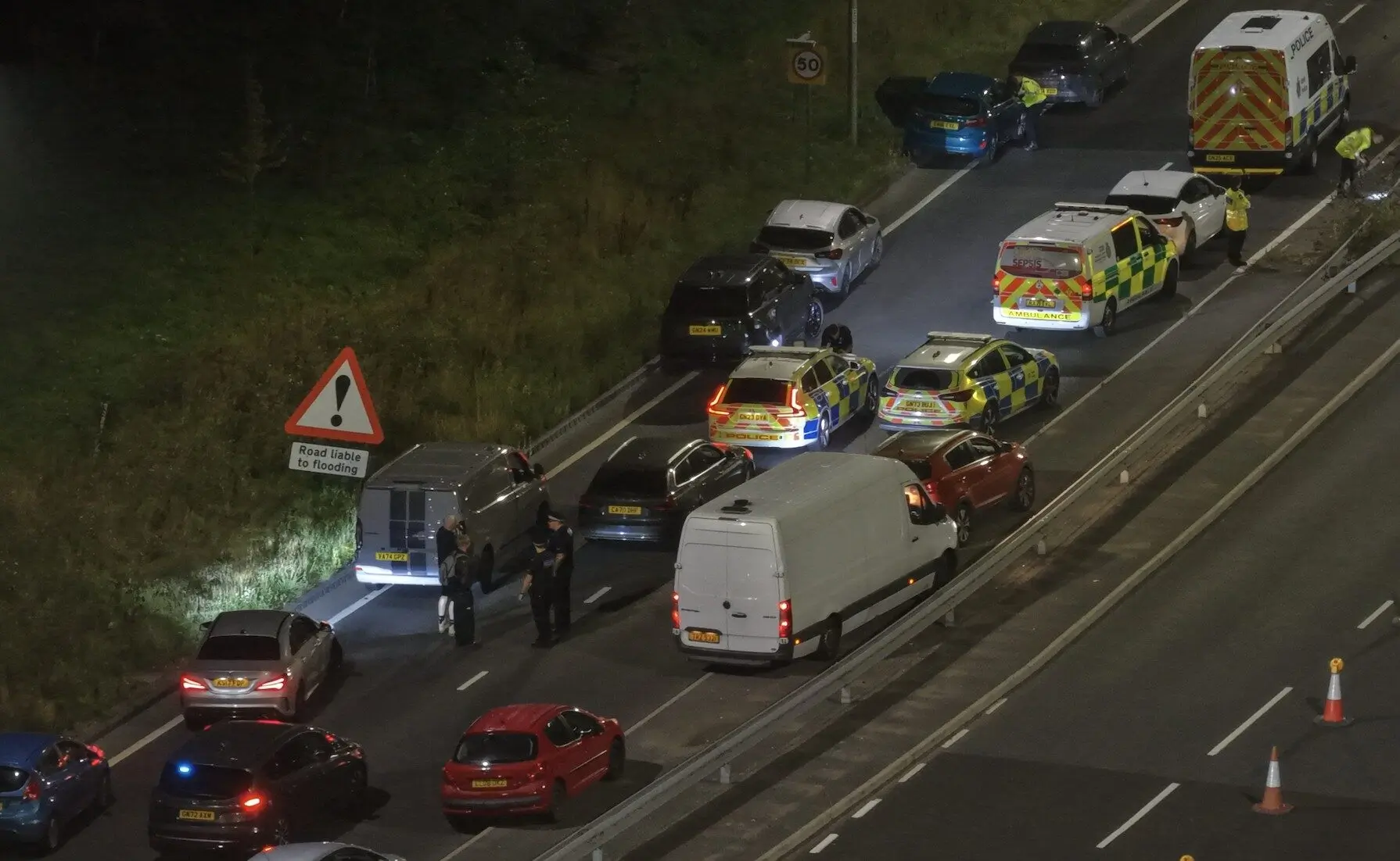 Major Kent–Sussex Road Link Closed After Fatal Collision Involving High-Powered Motorcycle