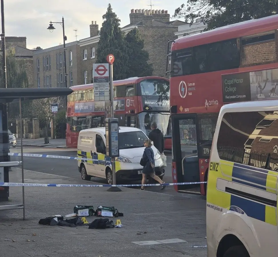 Boy, 14, stabbed on bus in Tottenham