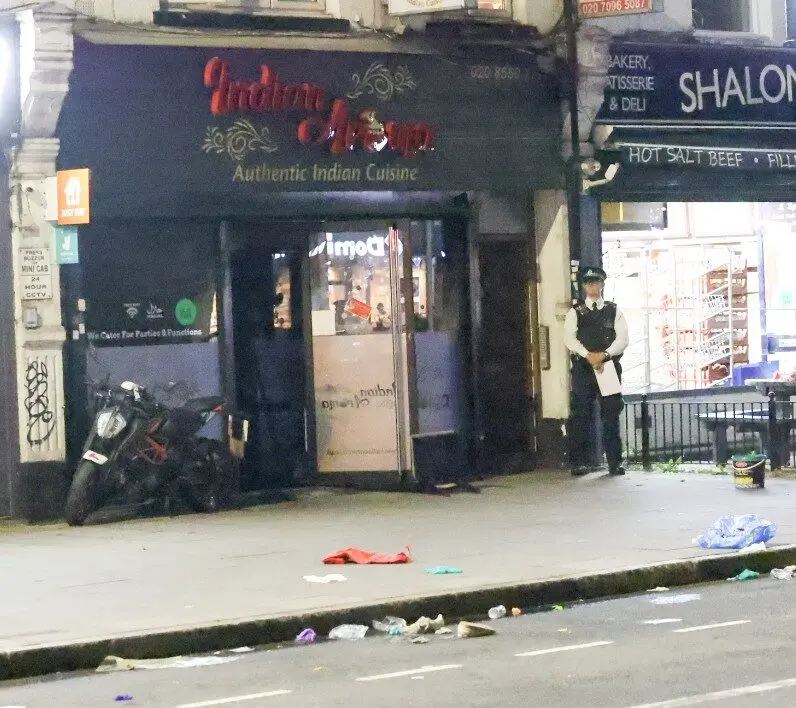 Five Rushed to Hospital After Ilford Restaurant Petrol Bombed