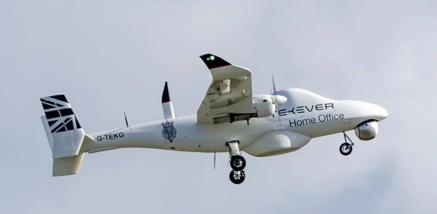 Home Office Surveillance Drone Fire Near M20 near Folkestone