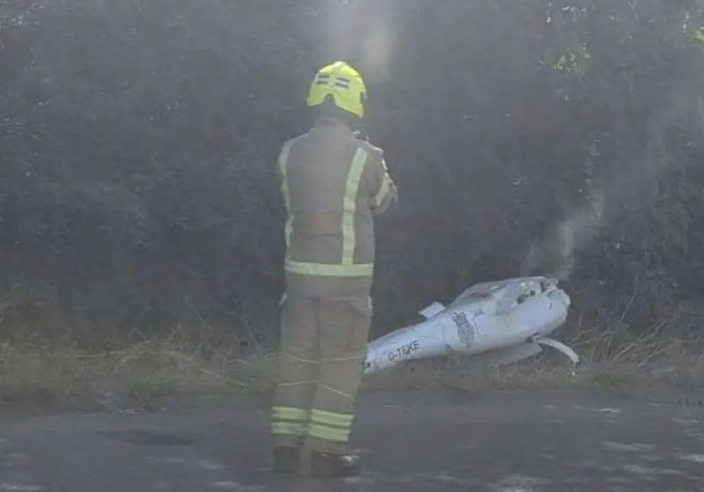 Home Office Surveillance Drone Fire Near M20 near Folkestone