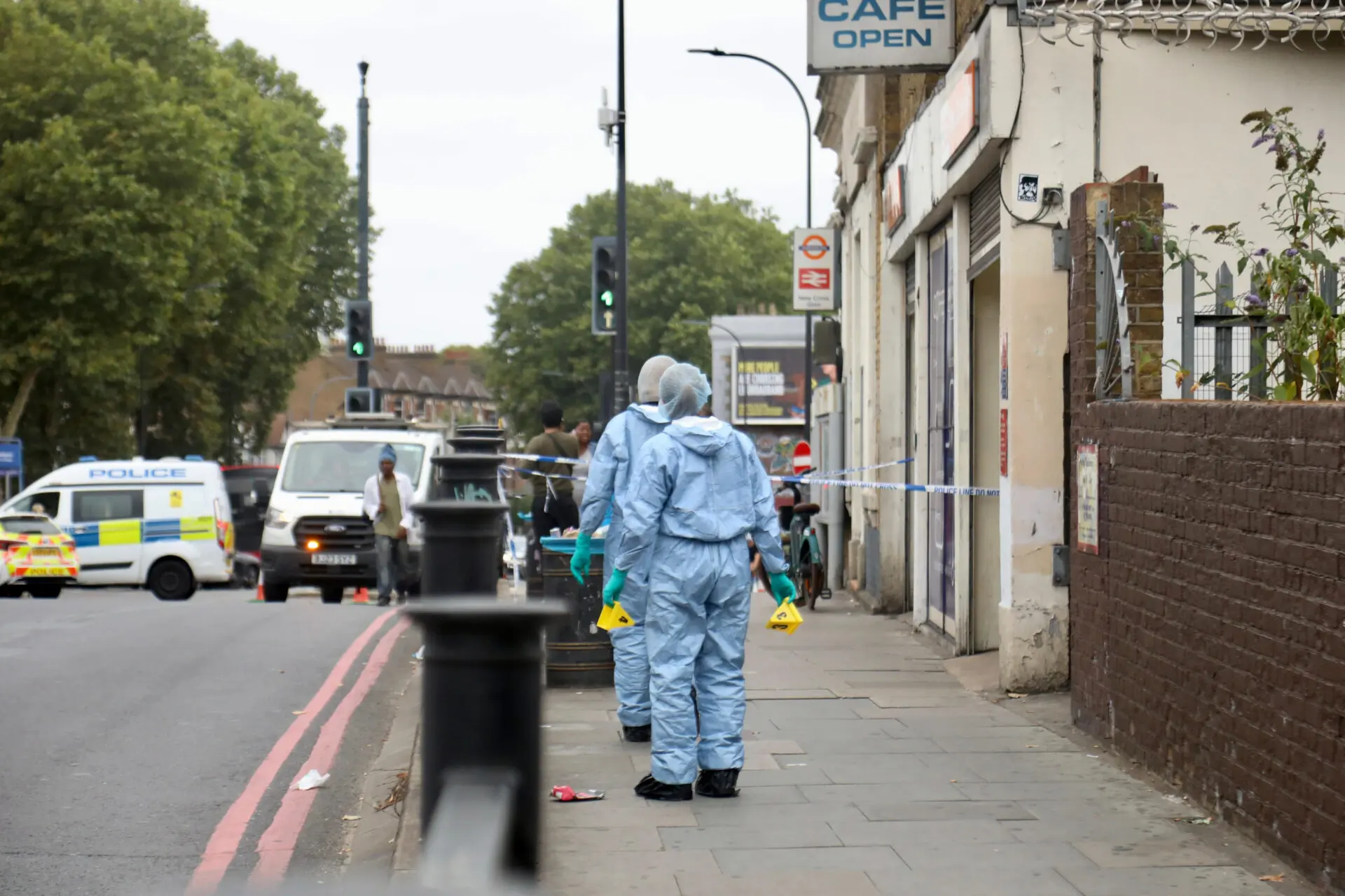 Man, 55, stabbed in New Cross Road as police make arrest